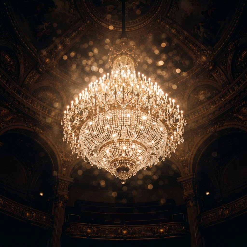 Crystal chandelier