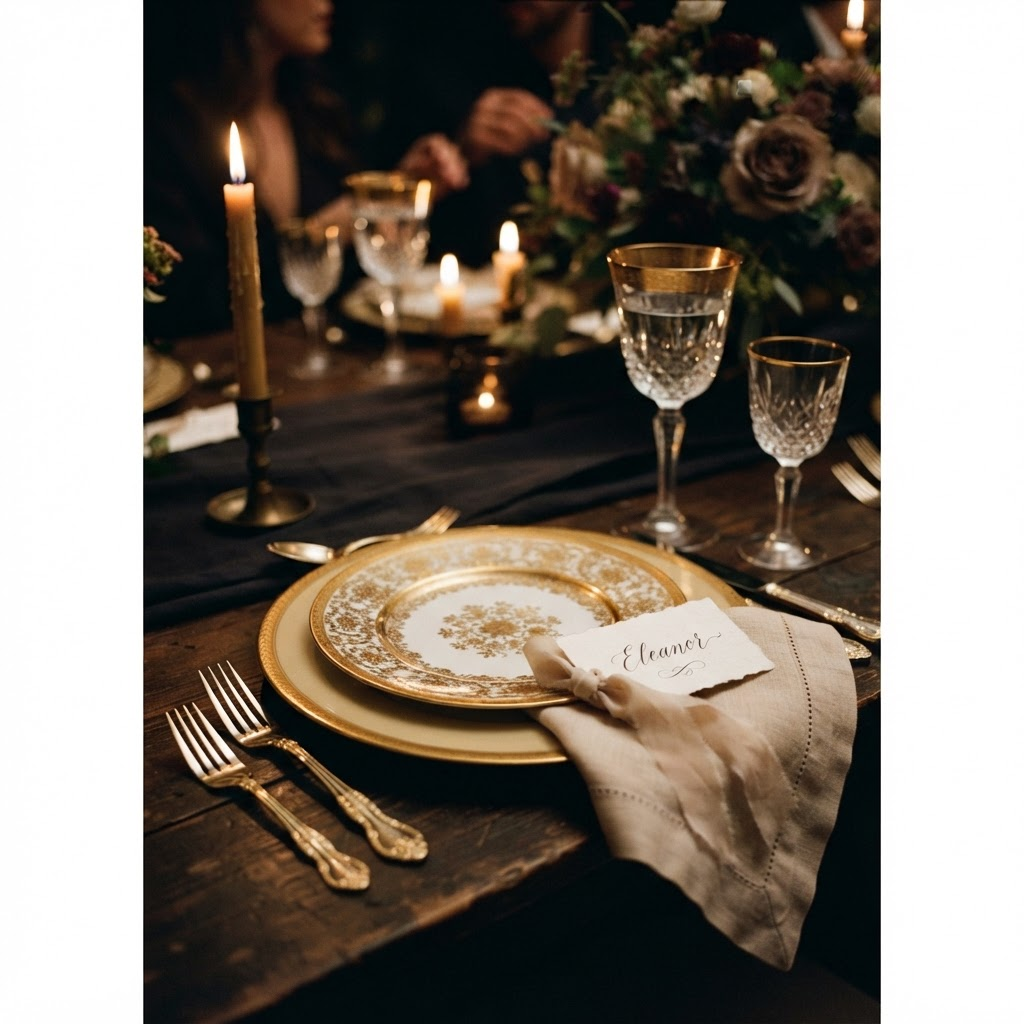 Place setting detail